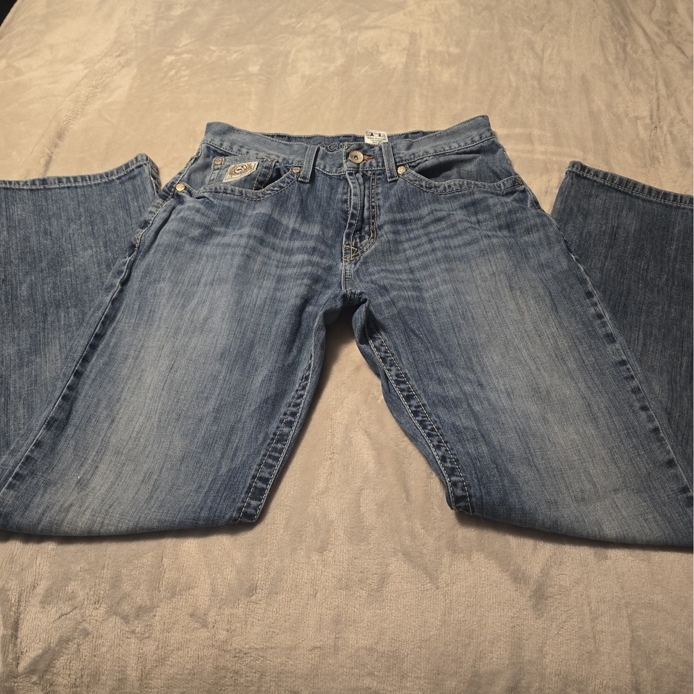 Cinch White Label Western Bootcut Jeans Relaxed Fit, Cowboy Rodeo 31x32